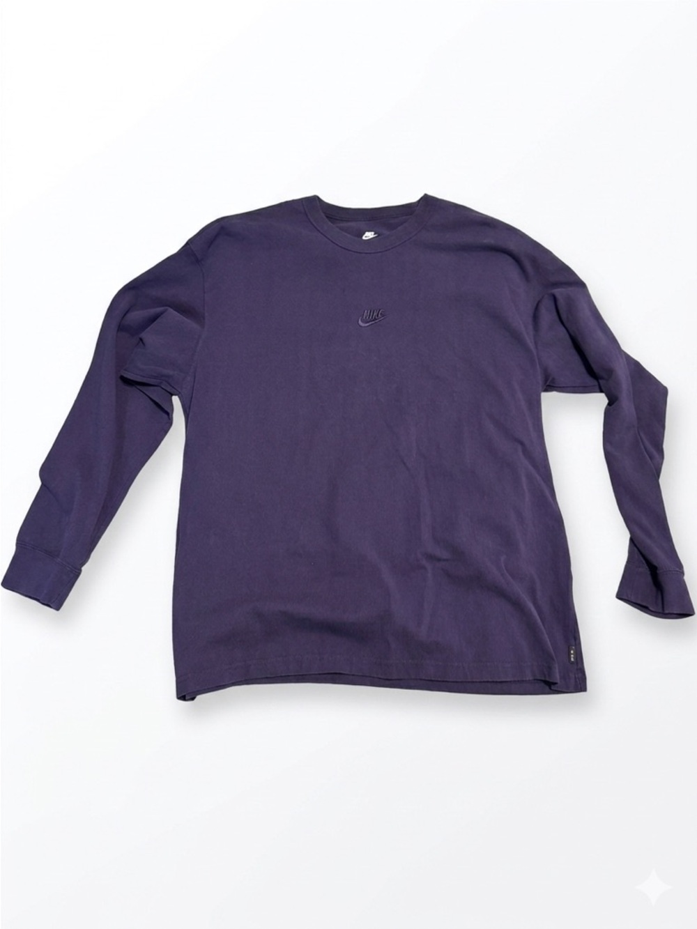 Nike Long-Sleeve Crewneck Loose fit Shirt - Dark Purple